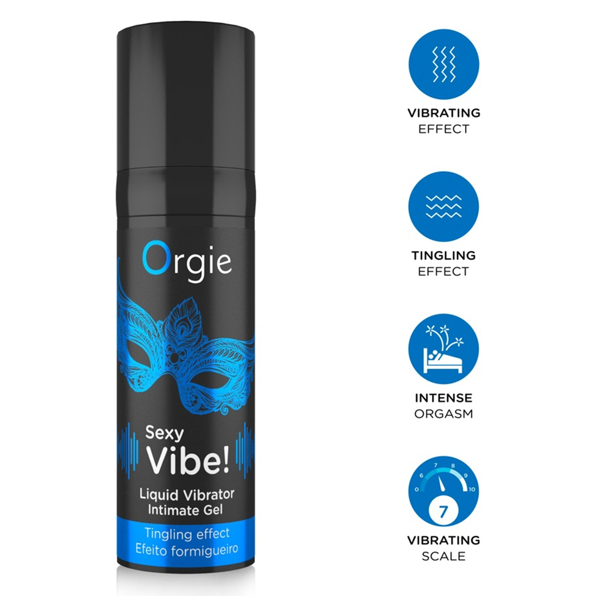 Orgie - Liquid Vibrator - 15ml | Lust - kvinna | Intimast