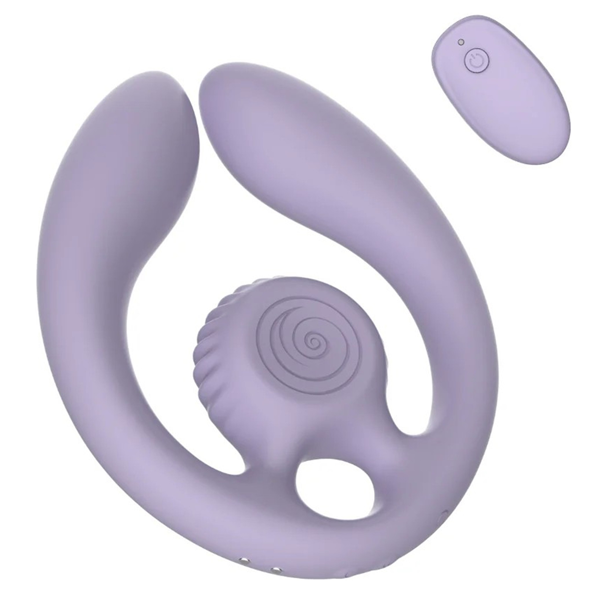 SVibe - Snail GIZI Duo Couples Stimulator - Lilac | Parvibrator | Intimast