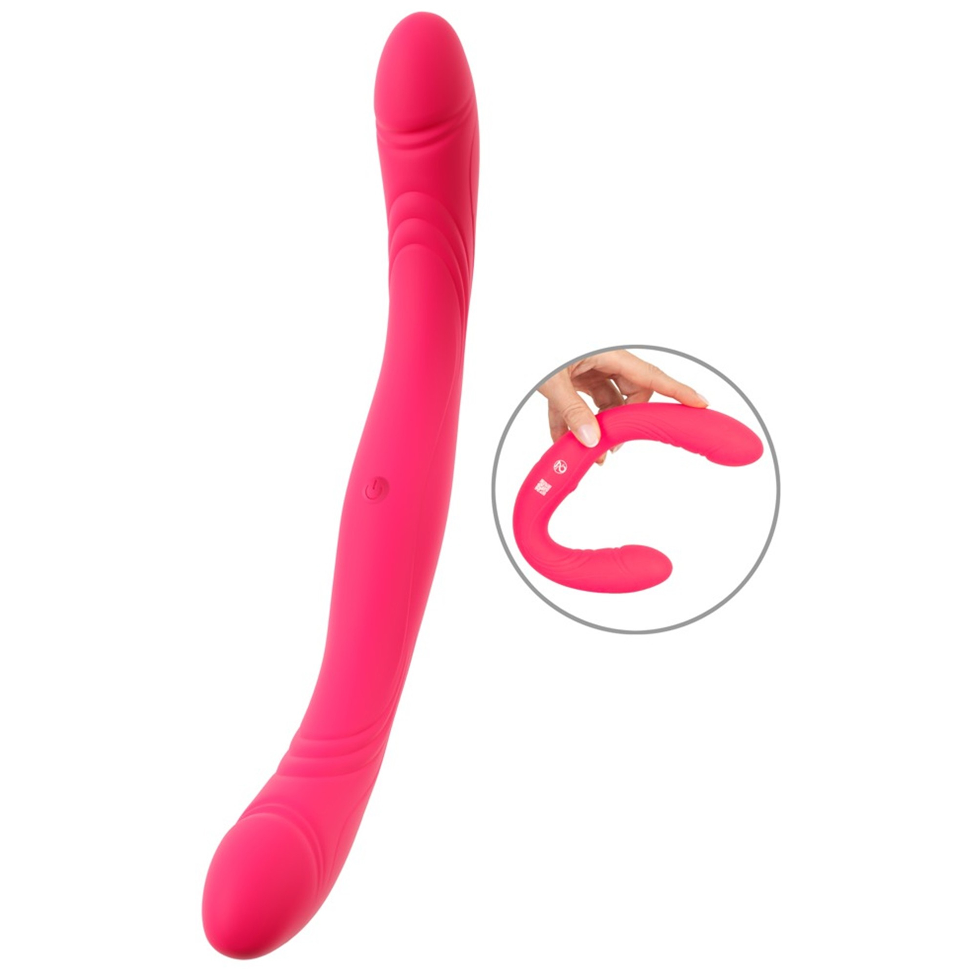 Couples Choice - Double Vibrator - Pink | Dubbeldildo | Intimast