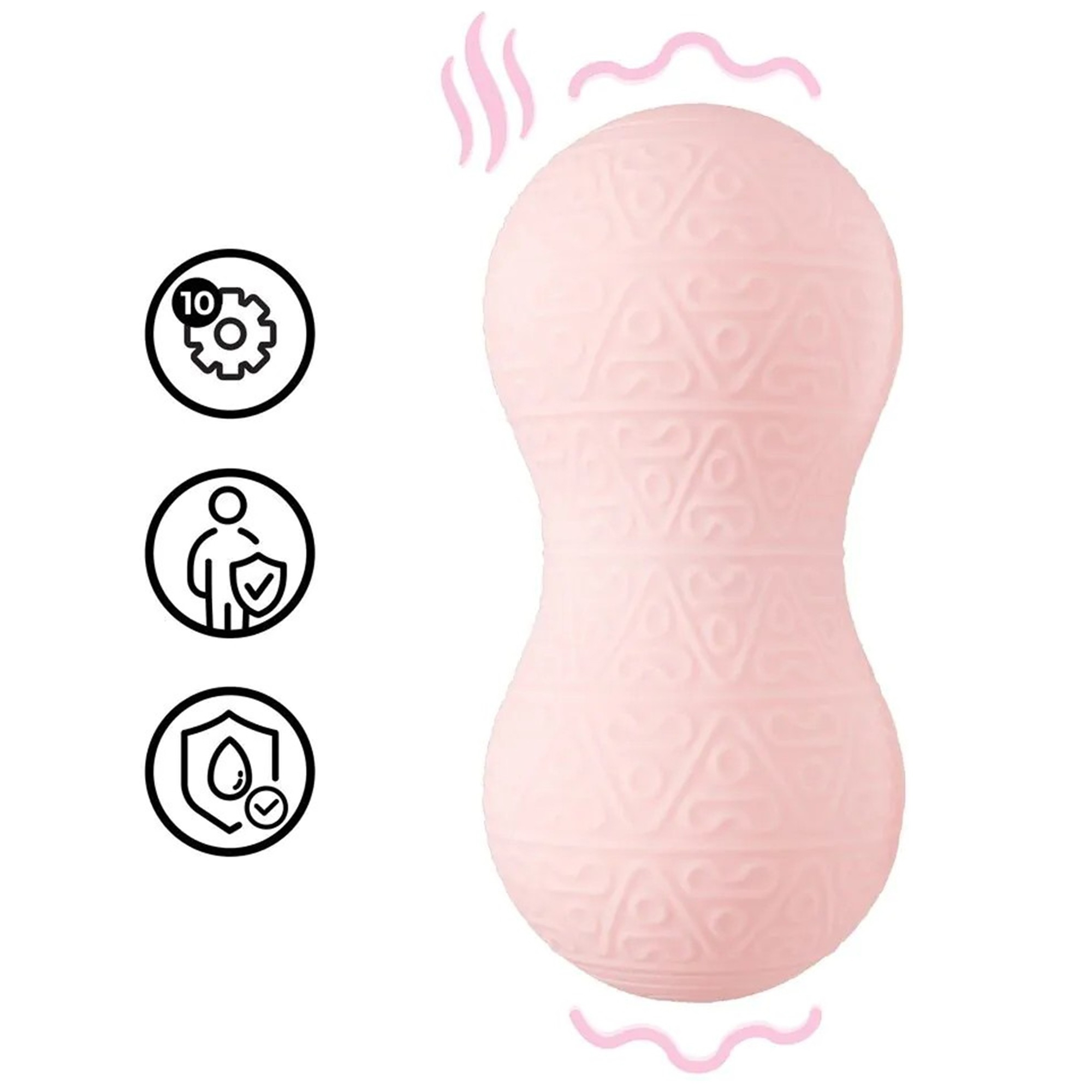 Loveline - Vibrating And Heating Massager - Pink | Vibrator | Intimast