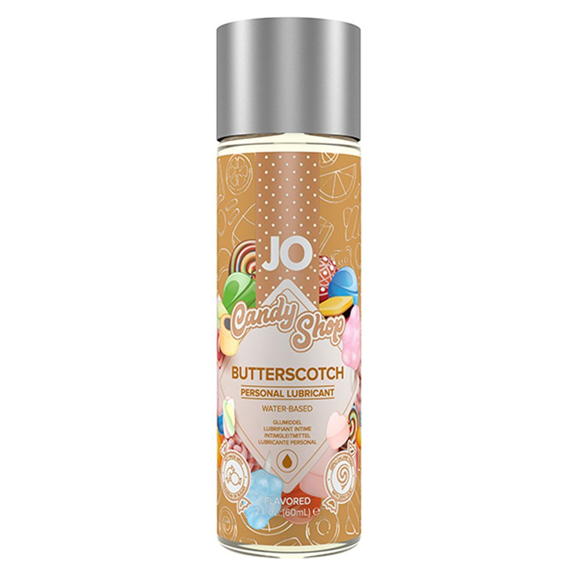 System Jo - Candy Shop H2O Butterscotch Lubricant - 60 ml | Vattenbaserat Glidmedel | Intimast