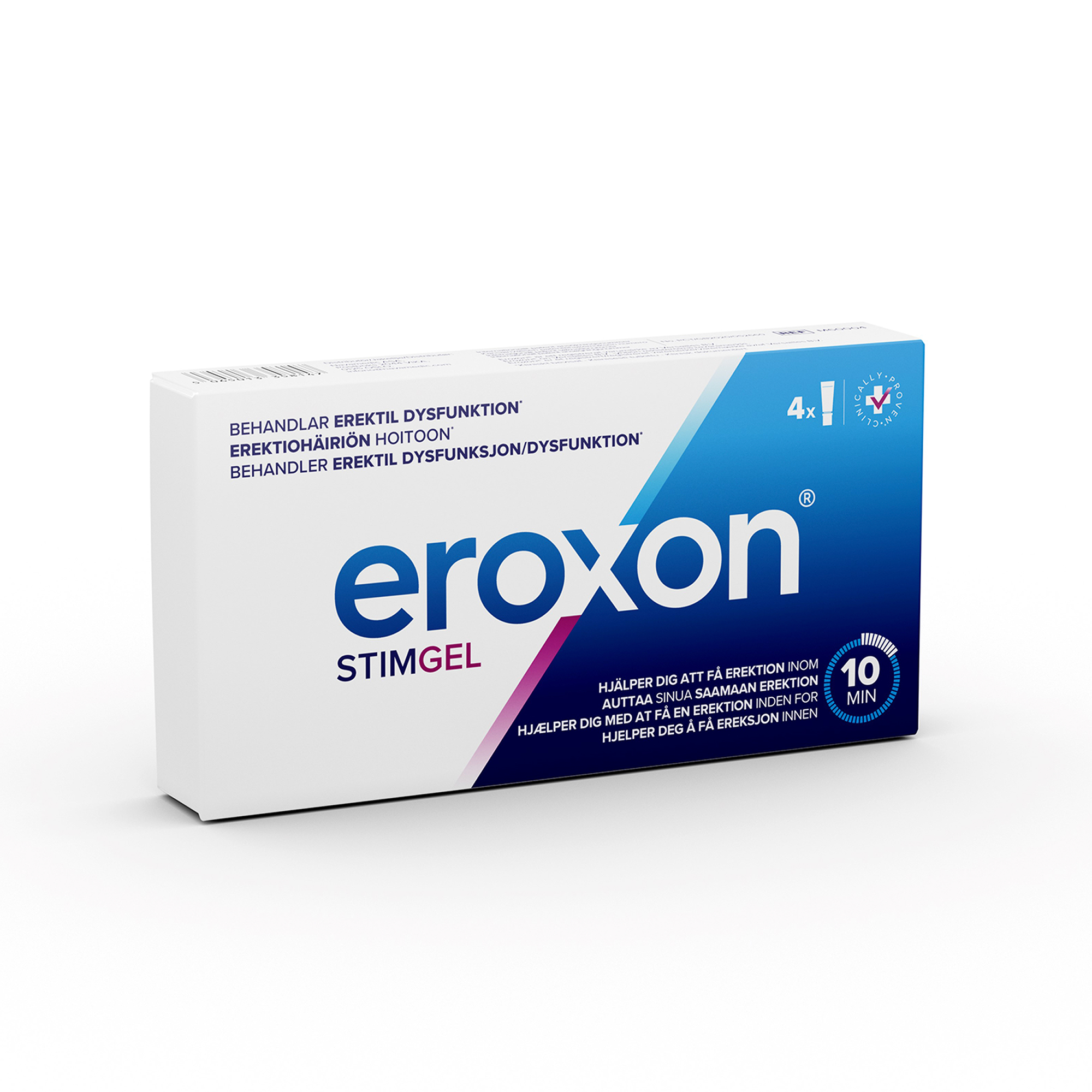 Eroxon - Erectile Dysfunction Treatment Gel - 4-pack | Lust - man | Intimast