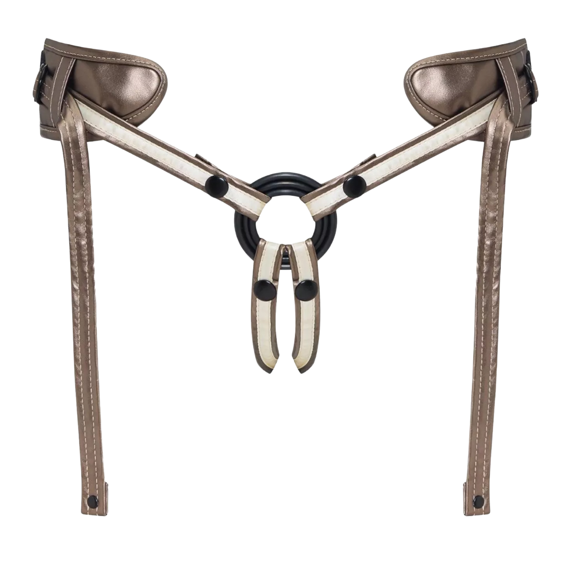 Strap-On-Me - Leatherette Harness Desirous - OS