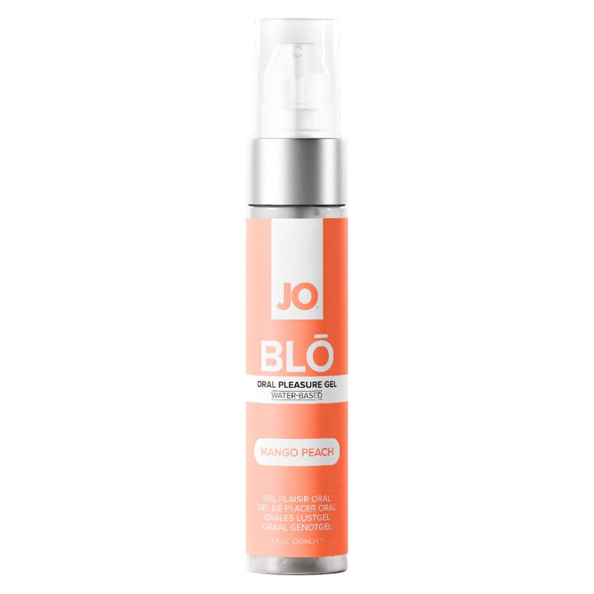 System JO - BLŌ Oral Pleasure Gel Mango Peach - 30ml | Vattenbaserat Glidmedel | Intimast