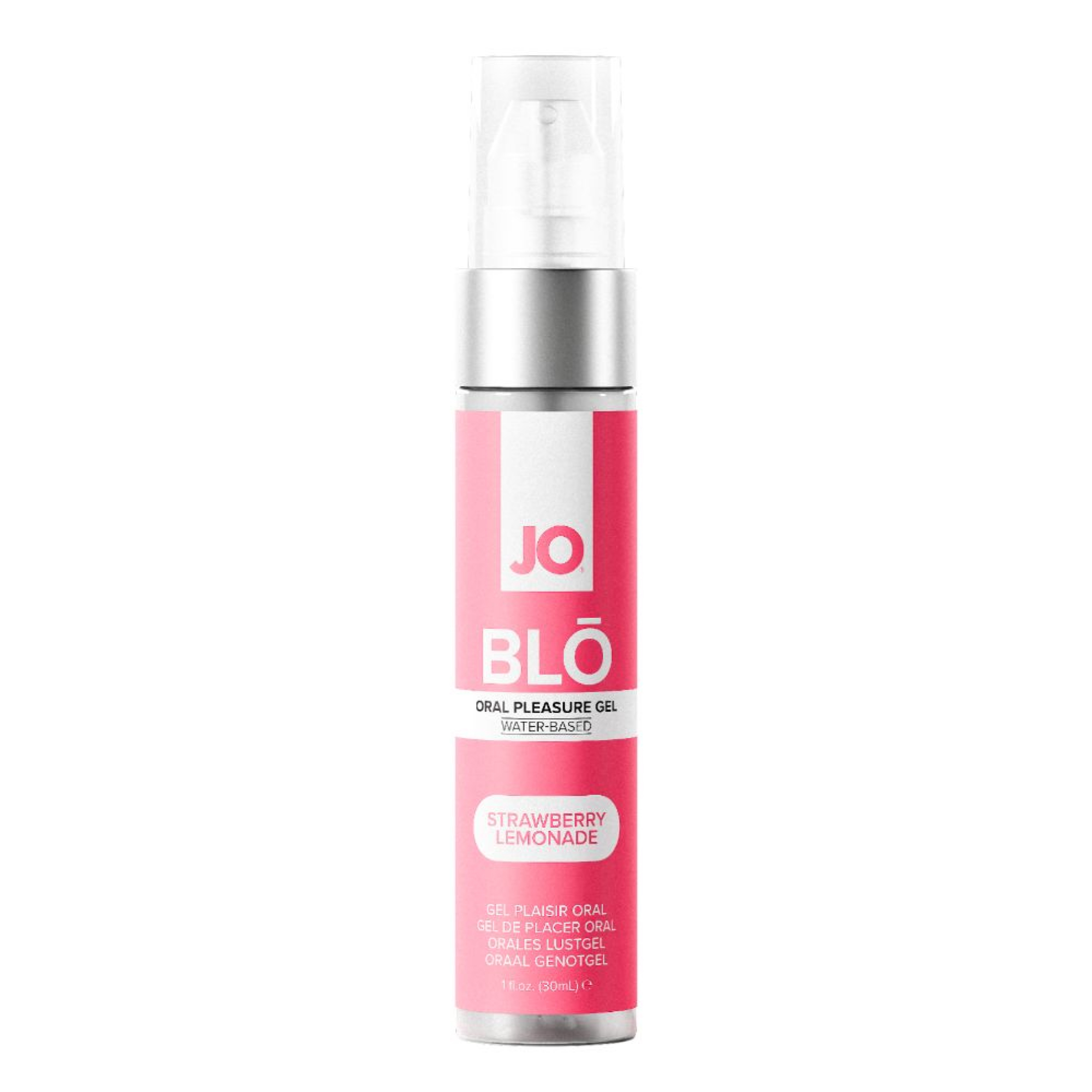 System JO - BLŌ Oral Pleasure Gel Strawberry Lemonade - 30ml | Vattenbaserat Glidmedel | Intimast