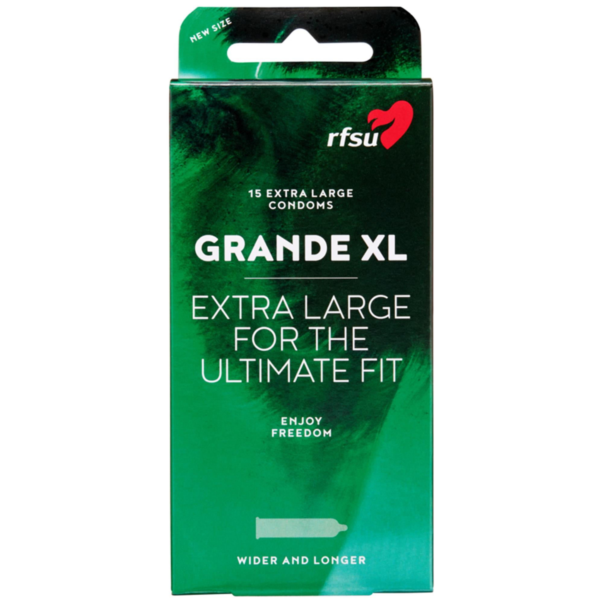 RFSU Grande XL, 15-pack | Kondomer | Intimast