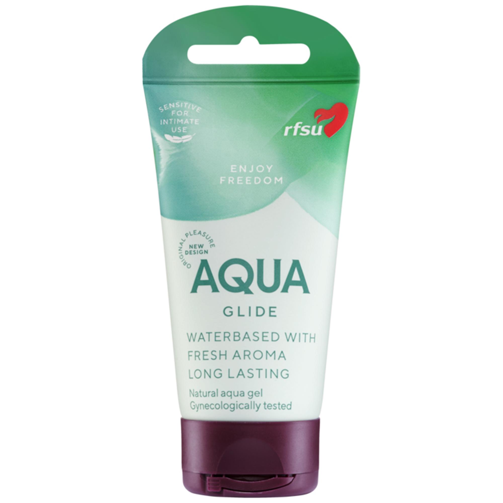 RFSU Aqua Glide 40ml | Vattenbaserat glidmedel | Intimast