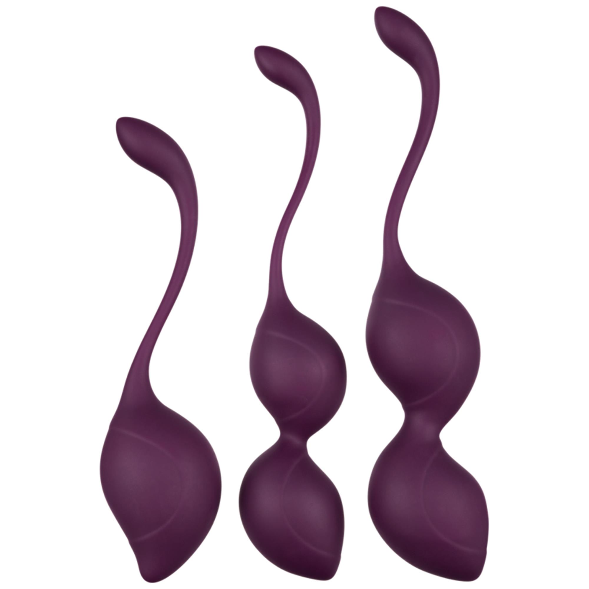 RFSU Vaginal Trainer Set, 3-pack Purple | Geishakulor / Knipkulor | Intimast