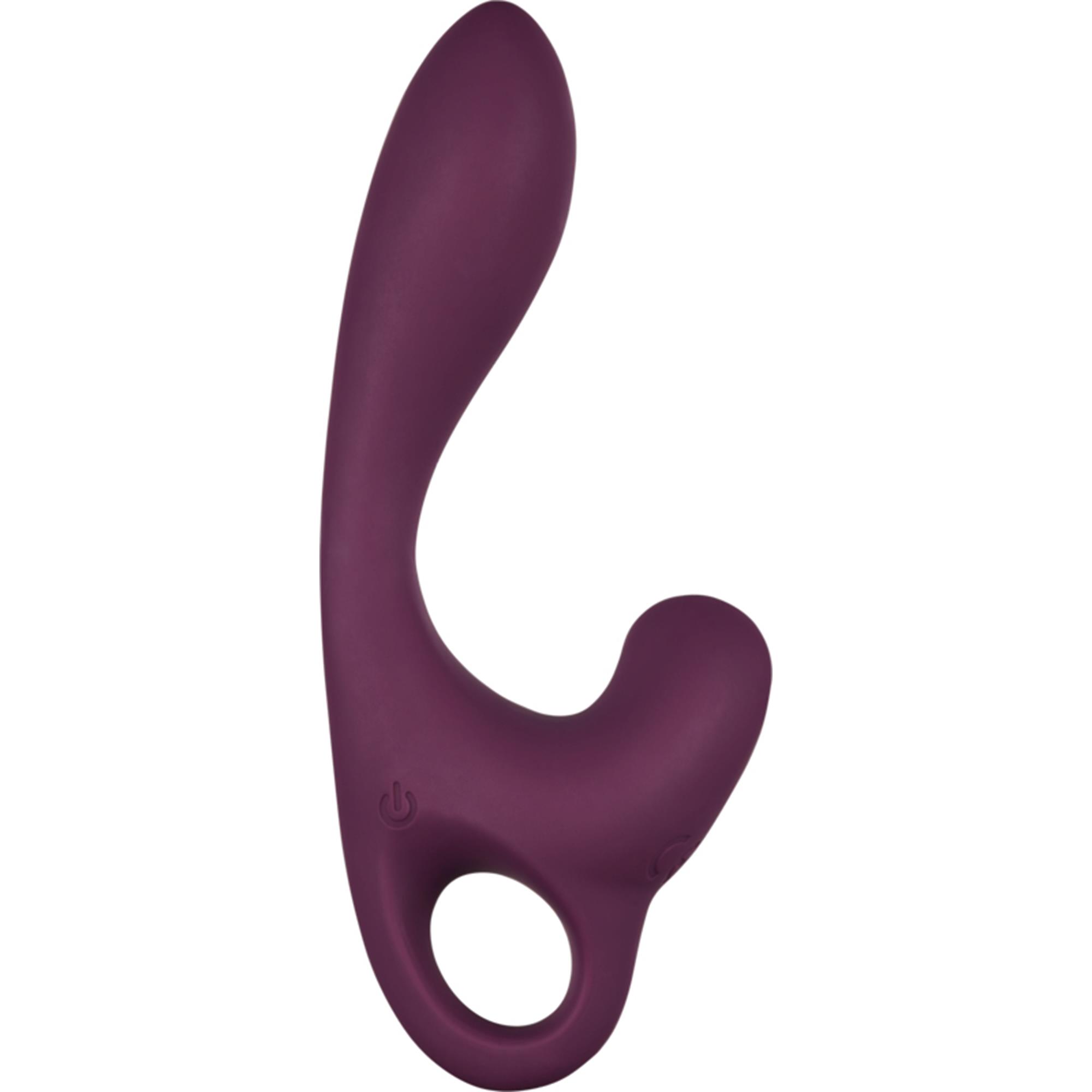 RFSU Oh la la Dual Pleasure Vibrator Purple | Rabbitvibrator | Intimast