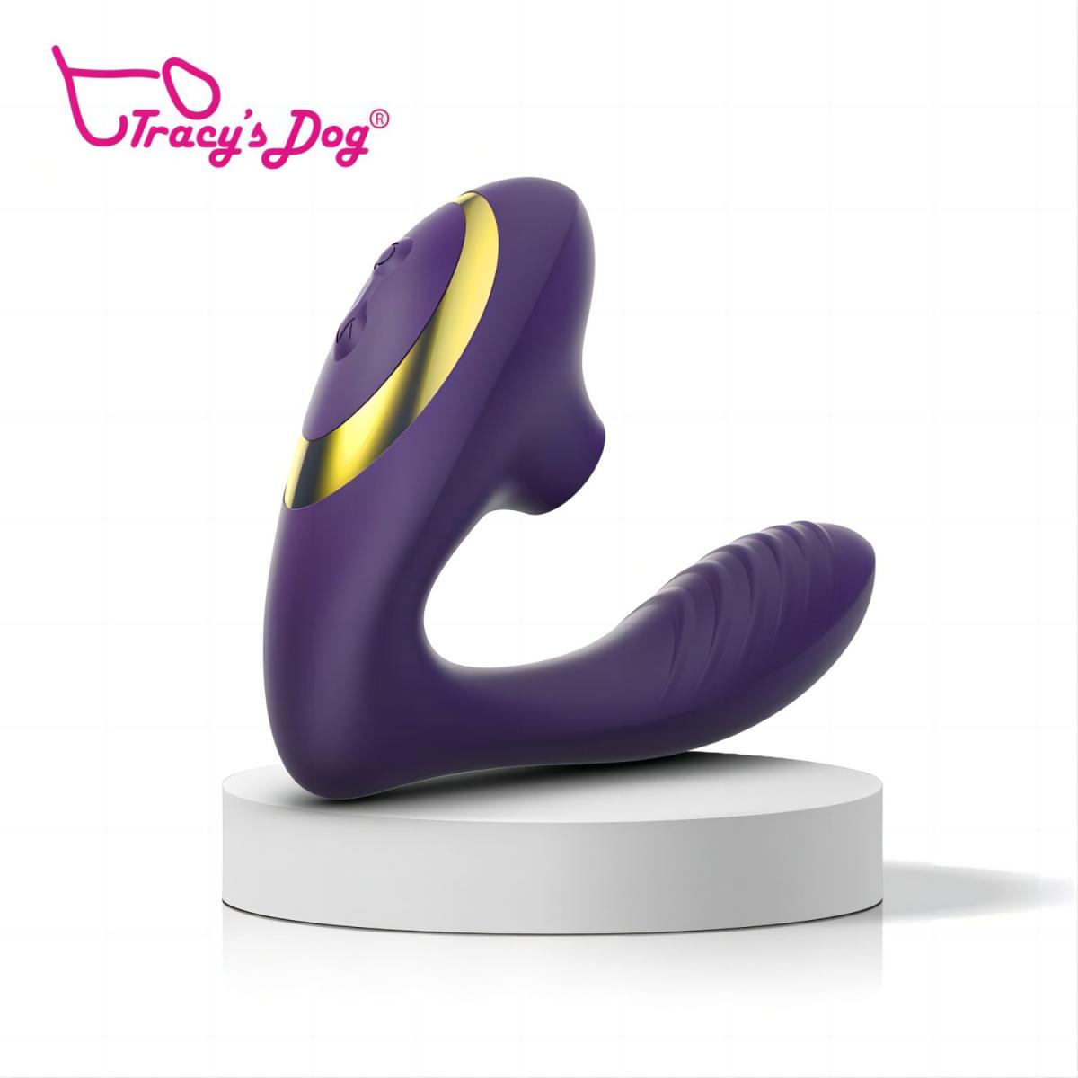 Tracy's Dog Clitoral Sucking Vibrator OG Purple | Parvibrator | Intimast