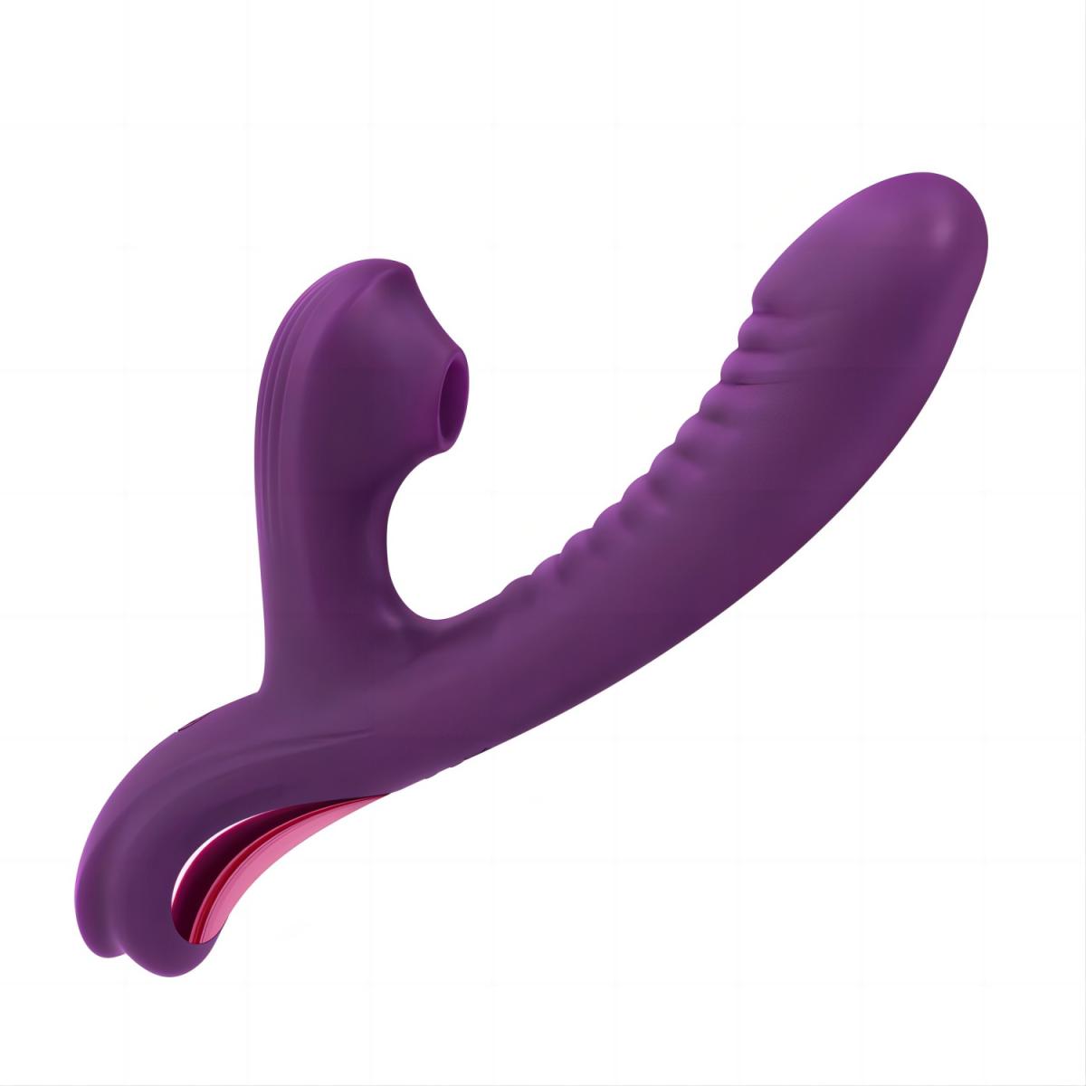 Tracy's Dog Beta Rabbit Vibrator 3 in 1 Purple | Rabbitvibrator | Intimast