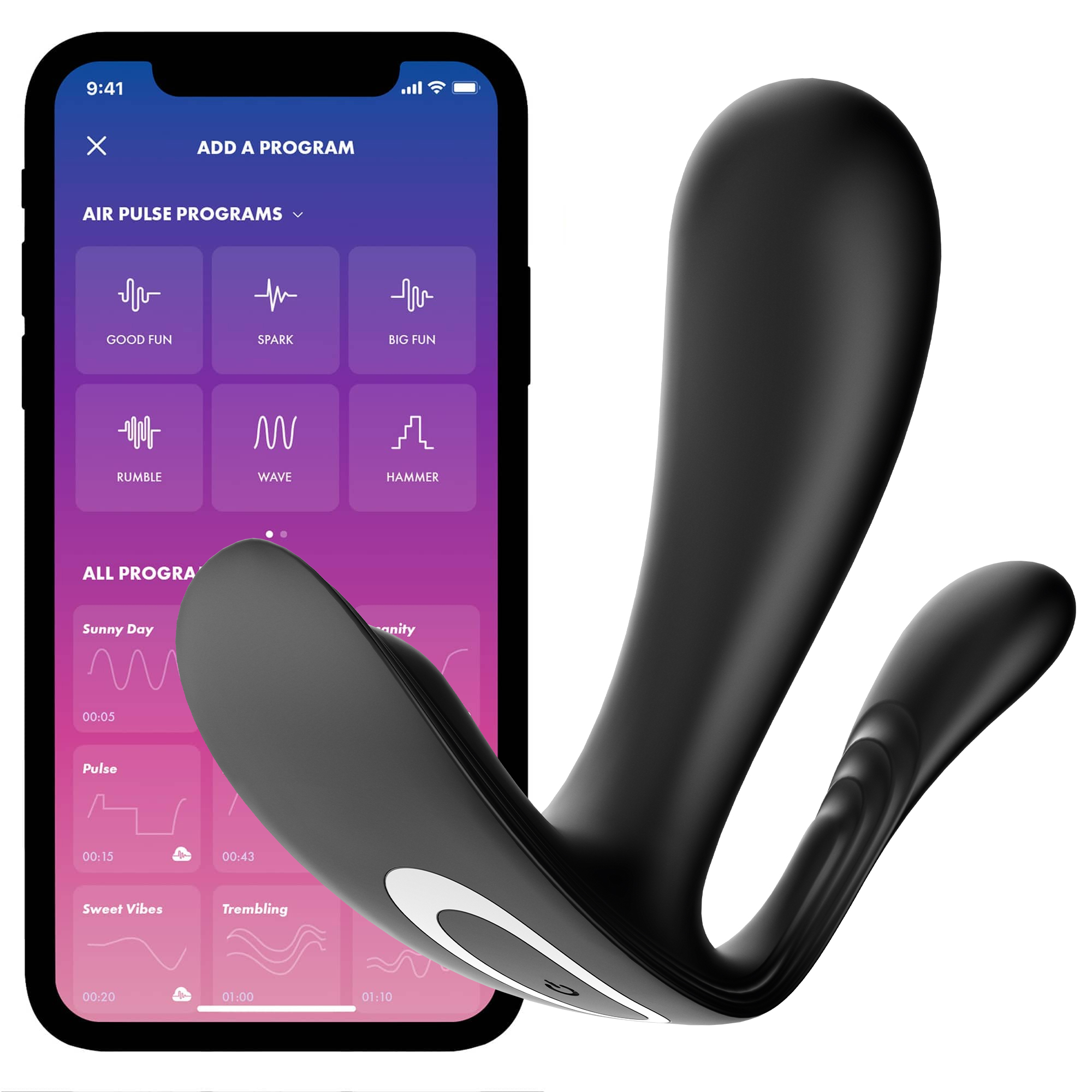 Satisfyer Top Secret+ Black | G-punktsvibrator | Intimast