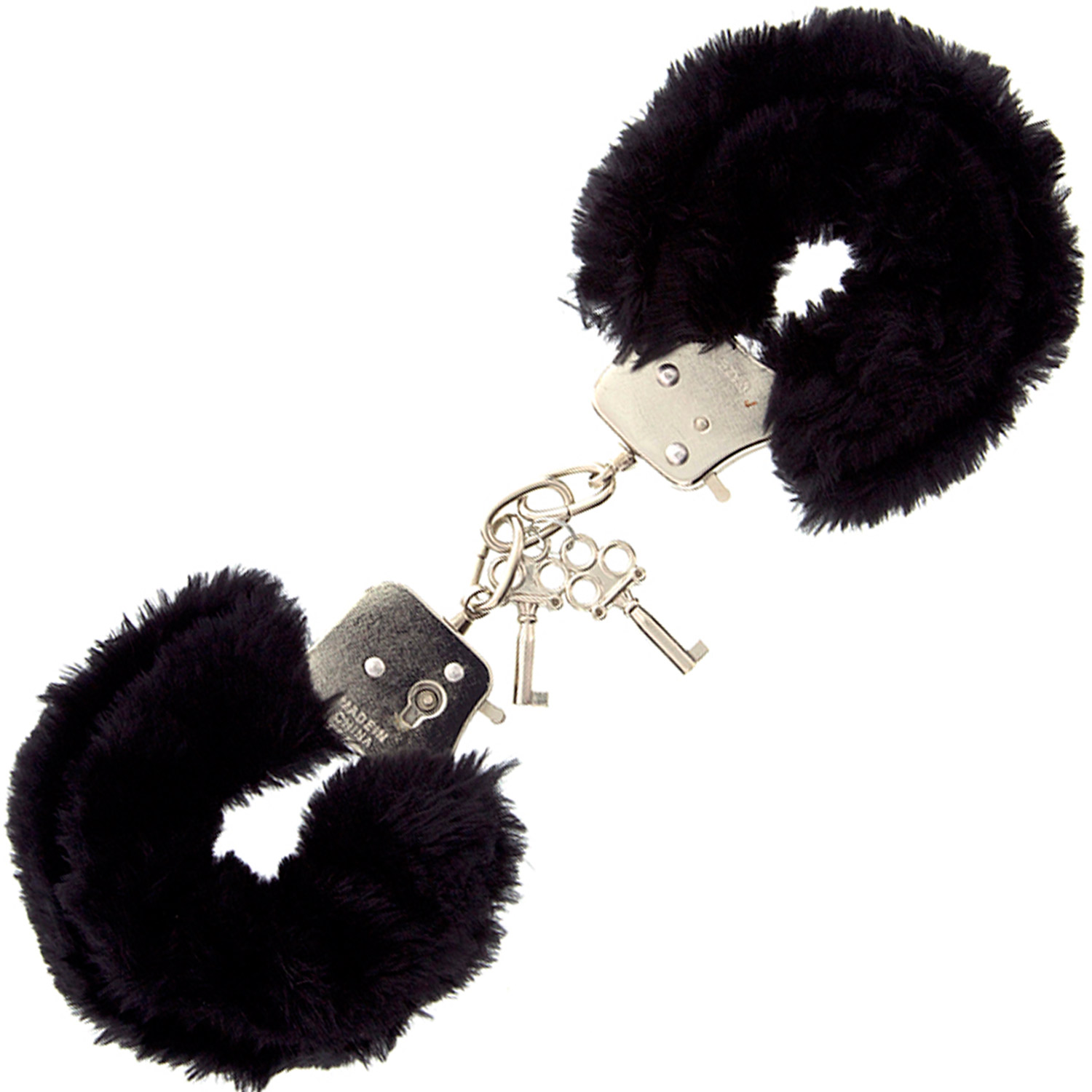 Furry Love Cuffs - Svart