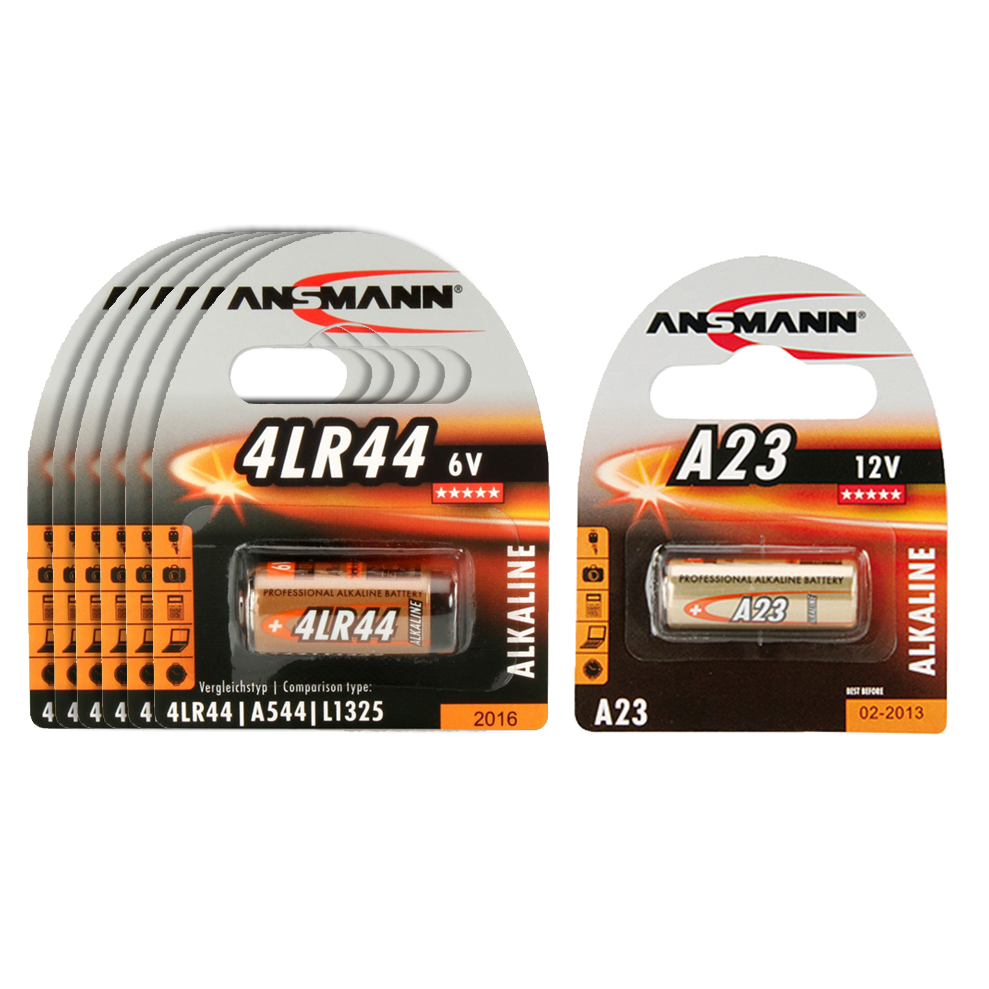 Batteripaket 6 x LR44 + A23 Batteripaket 6 x LR44 + A23
