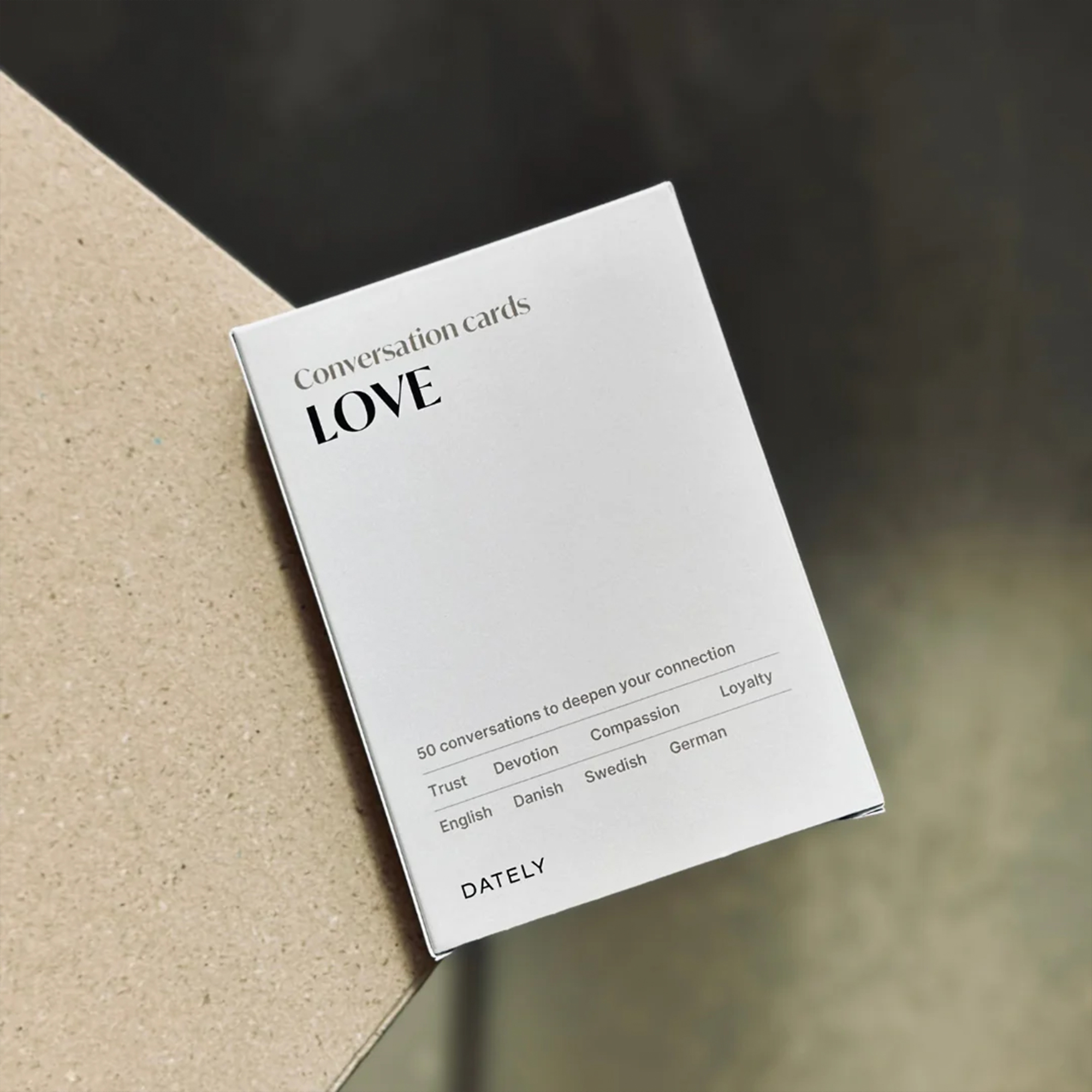 Image of Conversation Cards Love