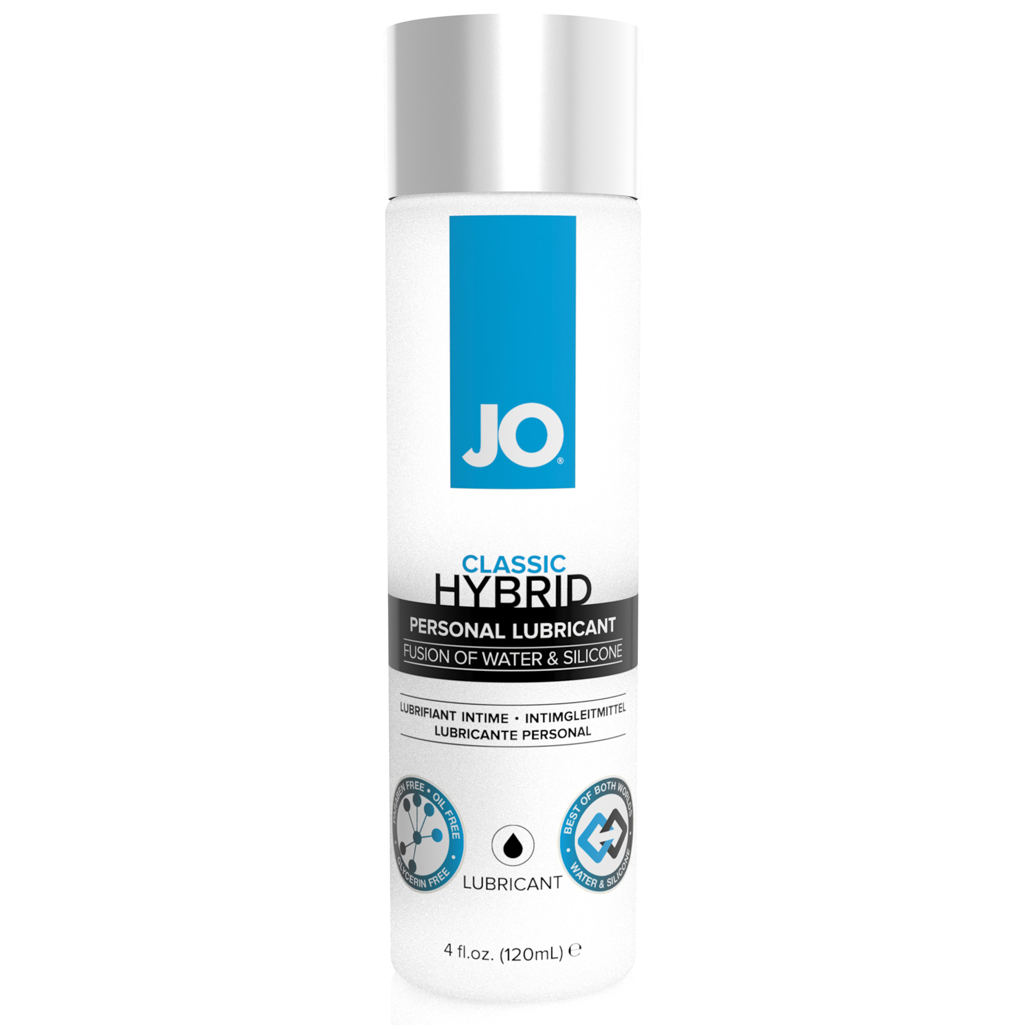JO Hybrid - 120 ml | Vattenbaserat Glidmedel | Intimast