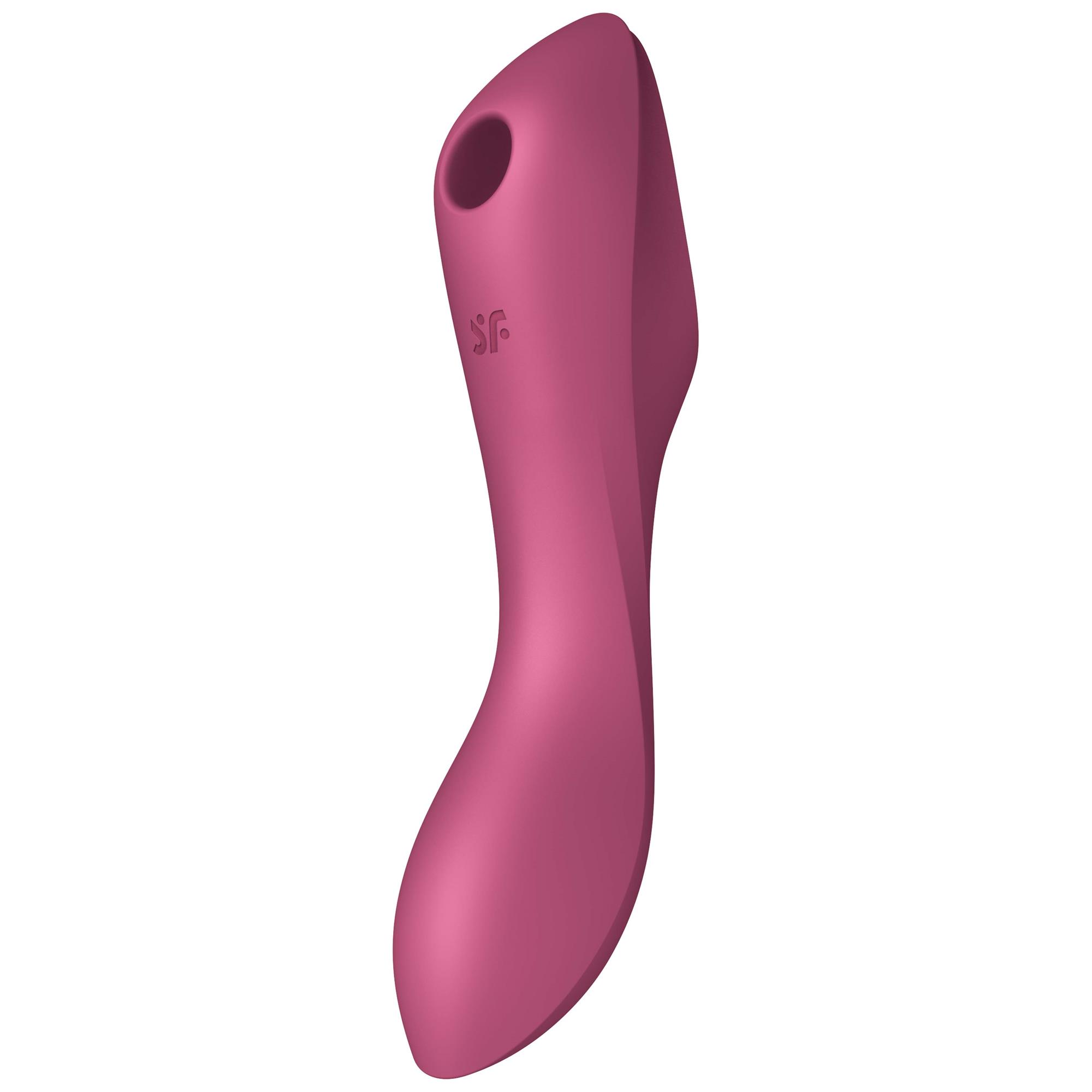 Satisfyer Curvy Trinity 3 Red | Klitorisvibrator uppladdningsbar | Intimast