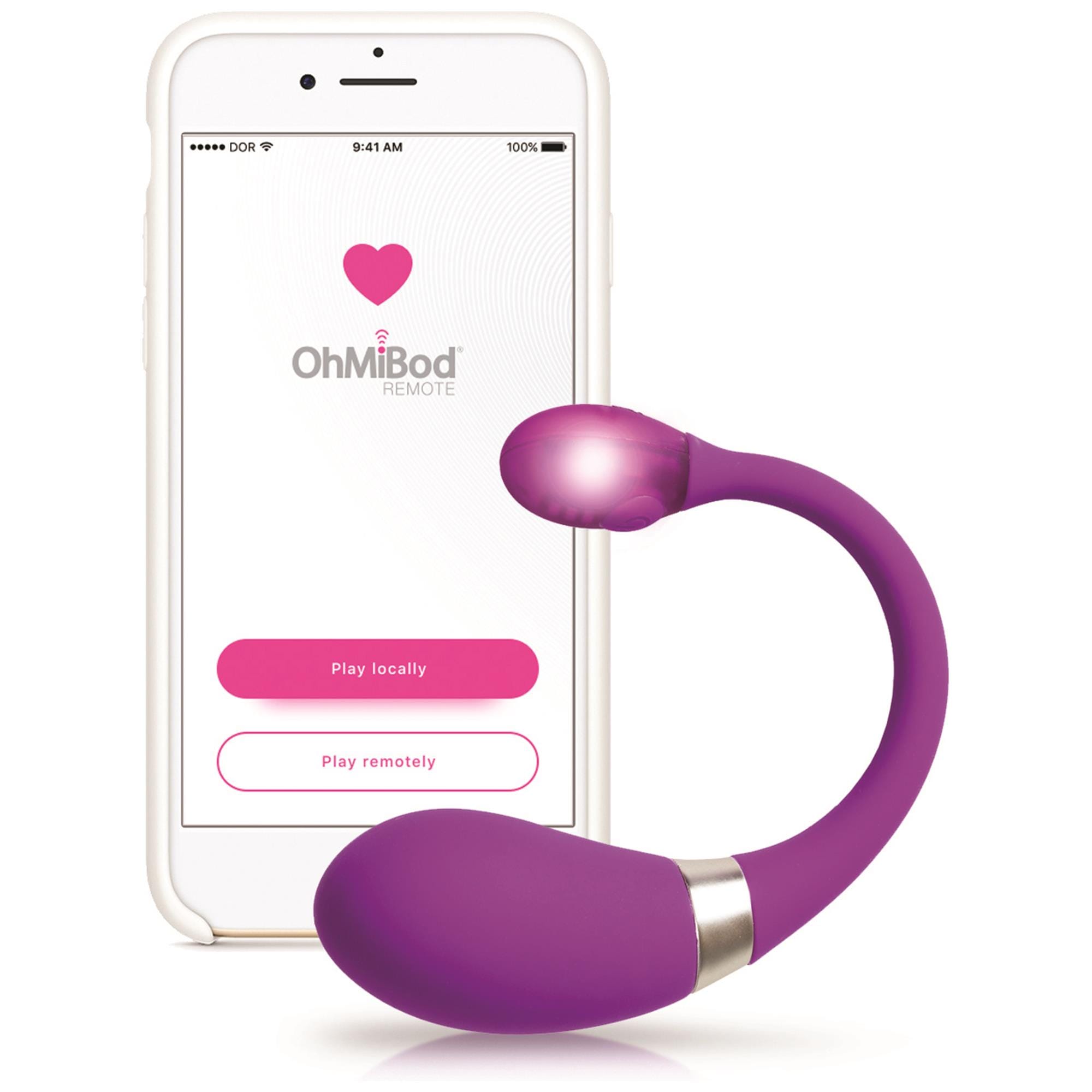 Ohmibod Esca2 Purple - Kiiroo | Äggvibrator utan sladd | Intimast