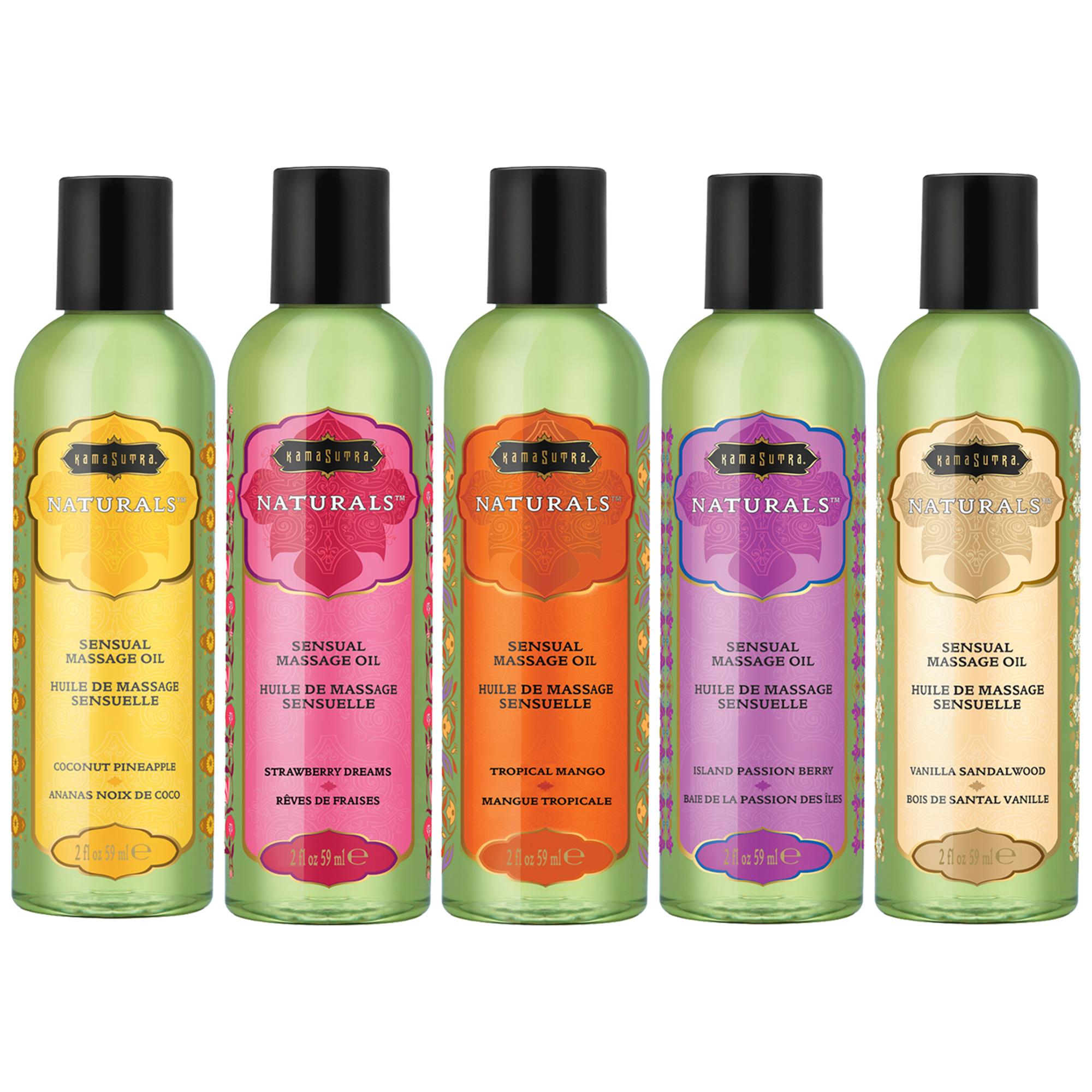 Kama Sutra Massage Indulgence Kit Naturals | Massageolja | Intimast