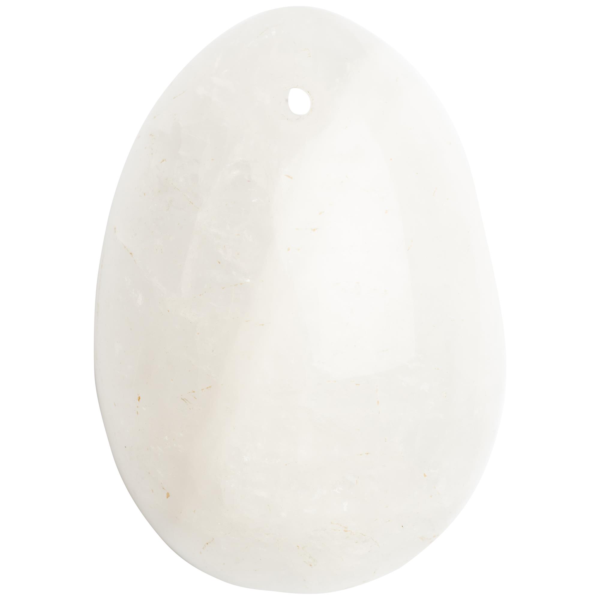Yoni Egg Clear Quartz M | Geishakulor / Knipkulor | Intimast