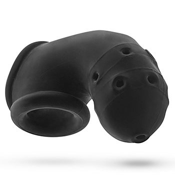 Oxballs Airlock Air Lite Vented Chastity Black Ice | Kyskhetsbälte / Kyskhetsbur | Intimast