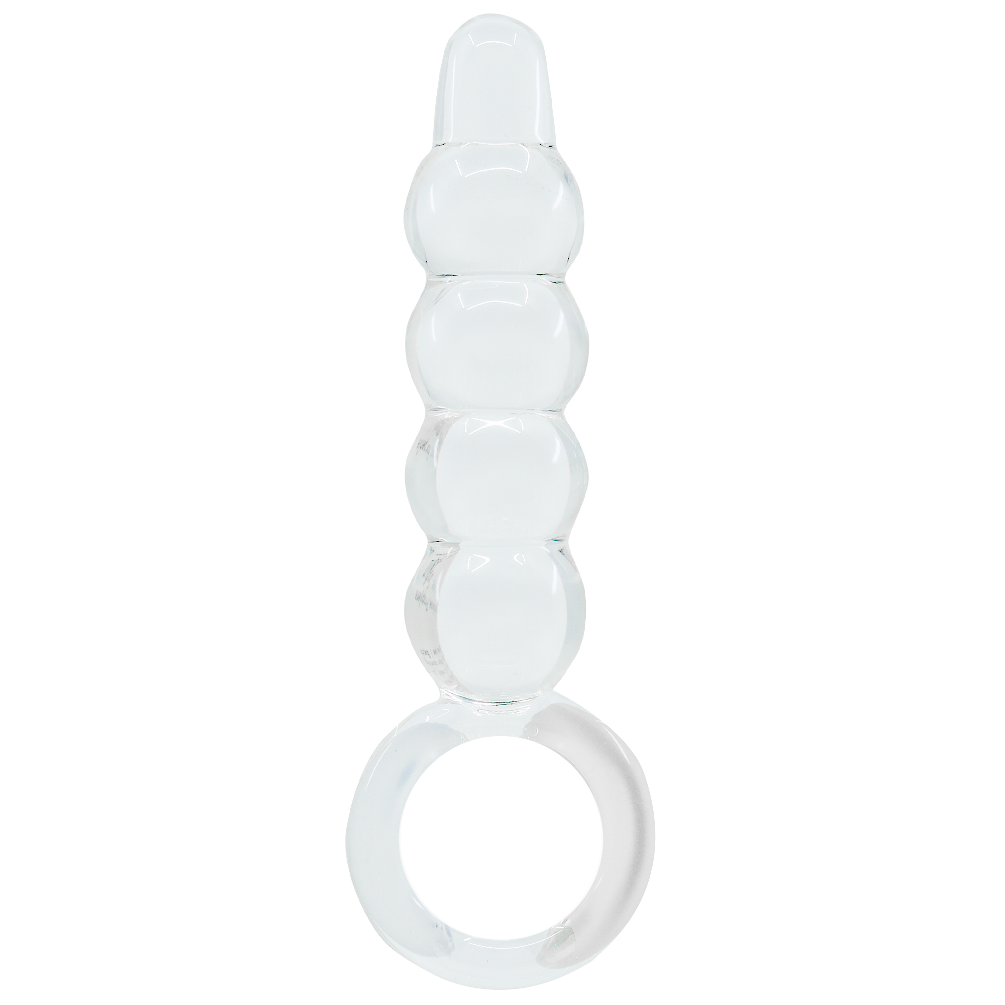 Glassy Clear Bubble Plug | Buttplug | Intimast