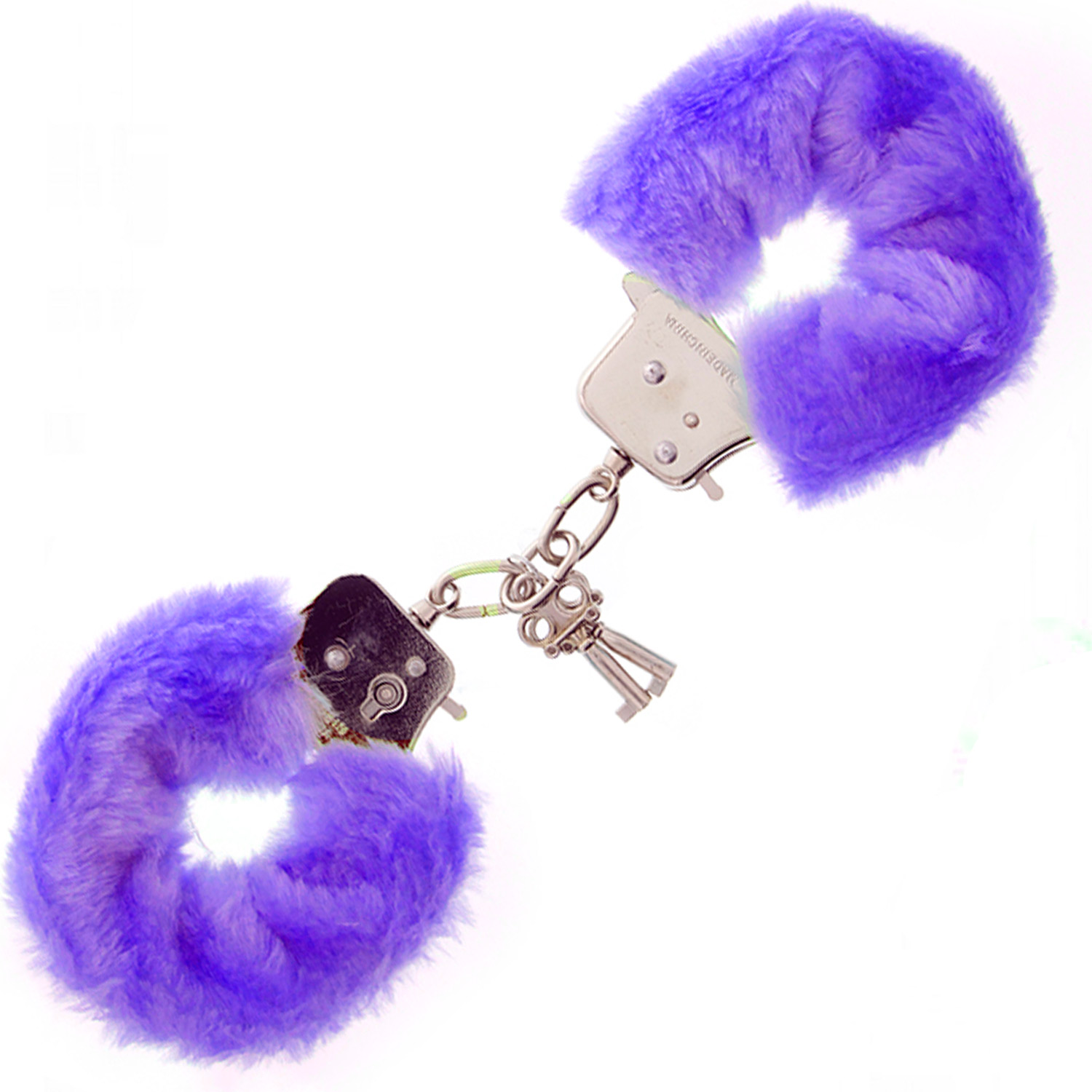 Furry Love Cuffs - Lila | Handbojor | Intimast