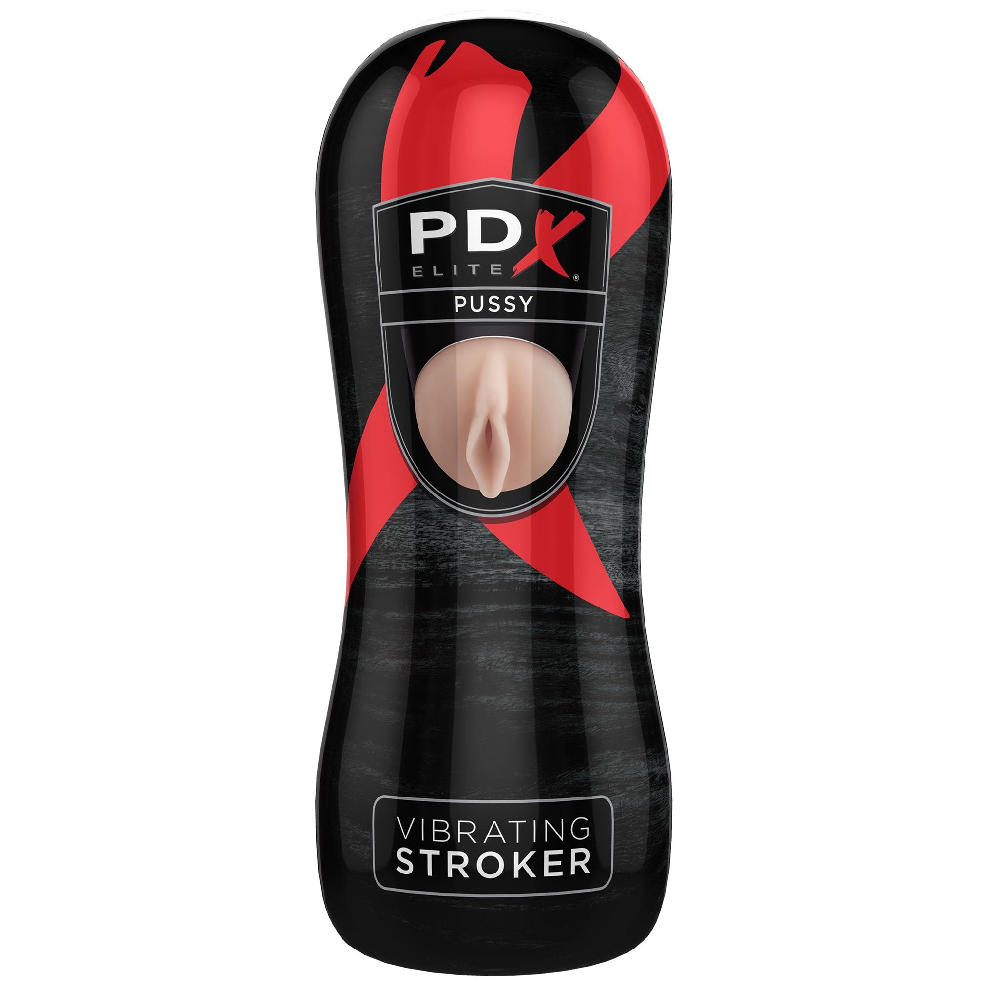 Image of Vibrating Pussy Stroker