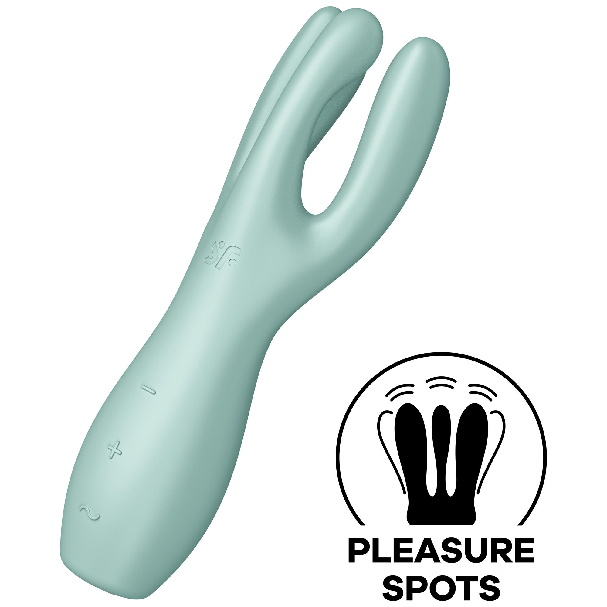 Threesome 3 Mint | Vibrator | Intimast