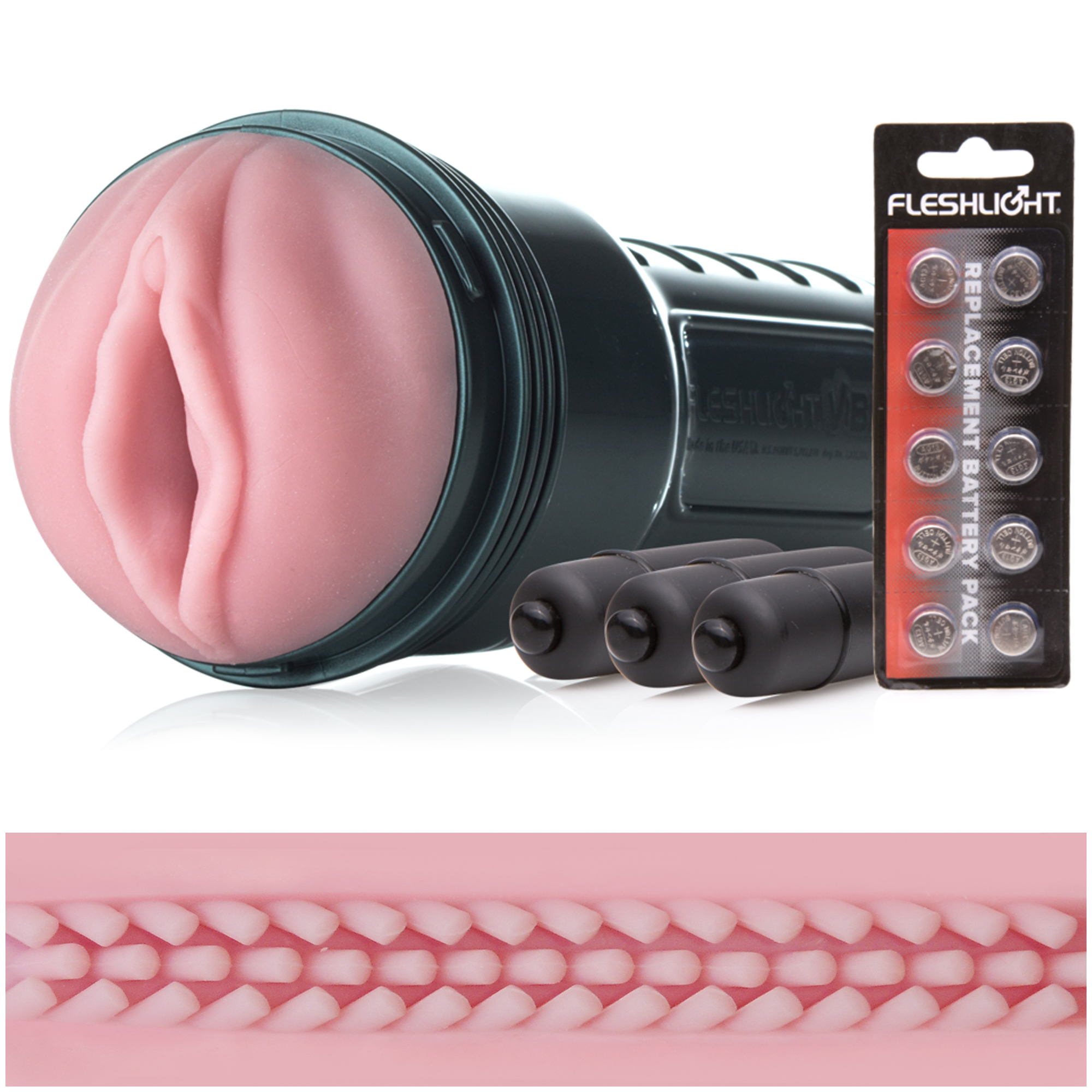 Pink Lady Vagina Vibro Fleshlight