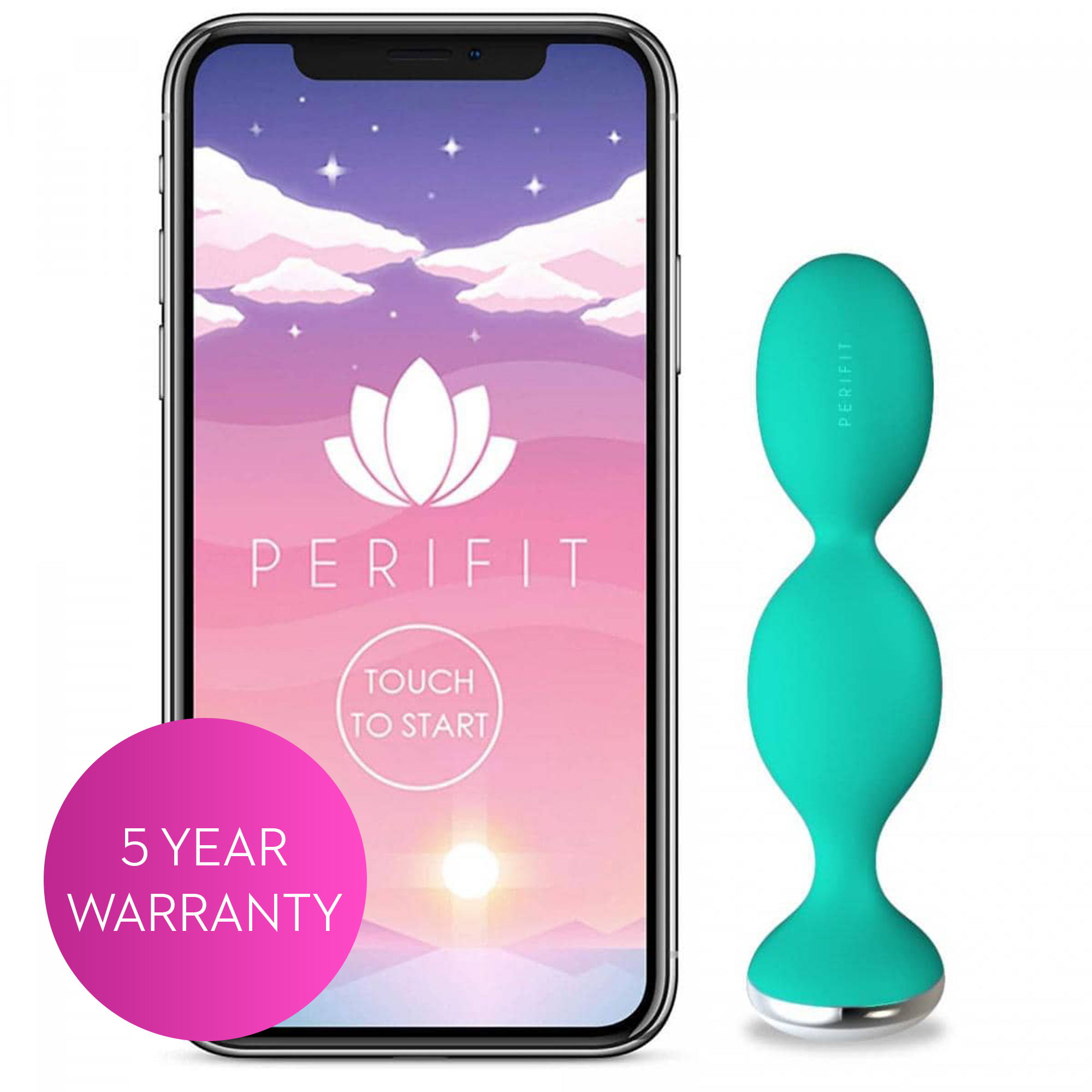 Perifit Kegel Trainer Green | Geishakulor / Knipkulor | Intimast