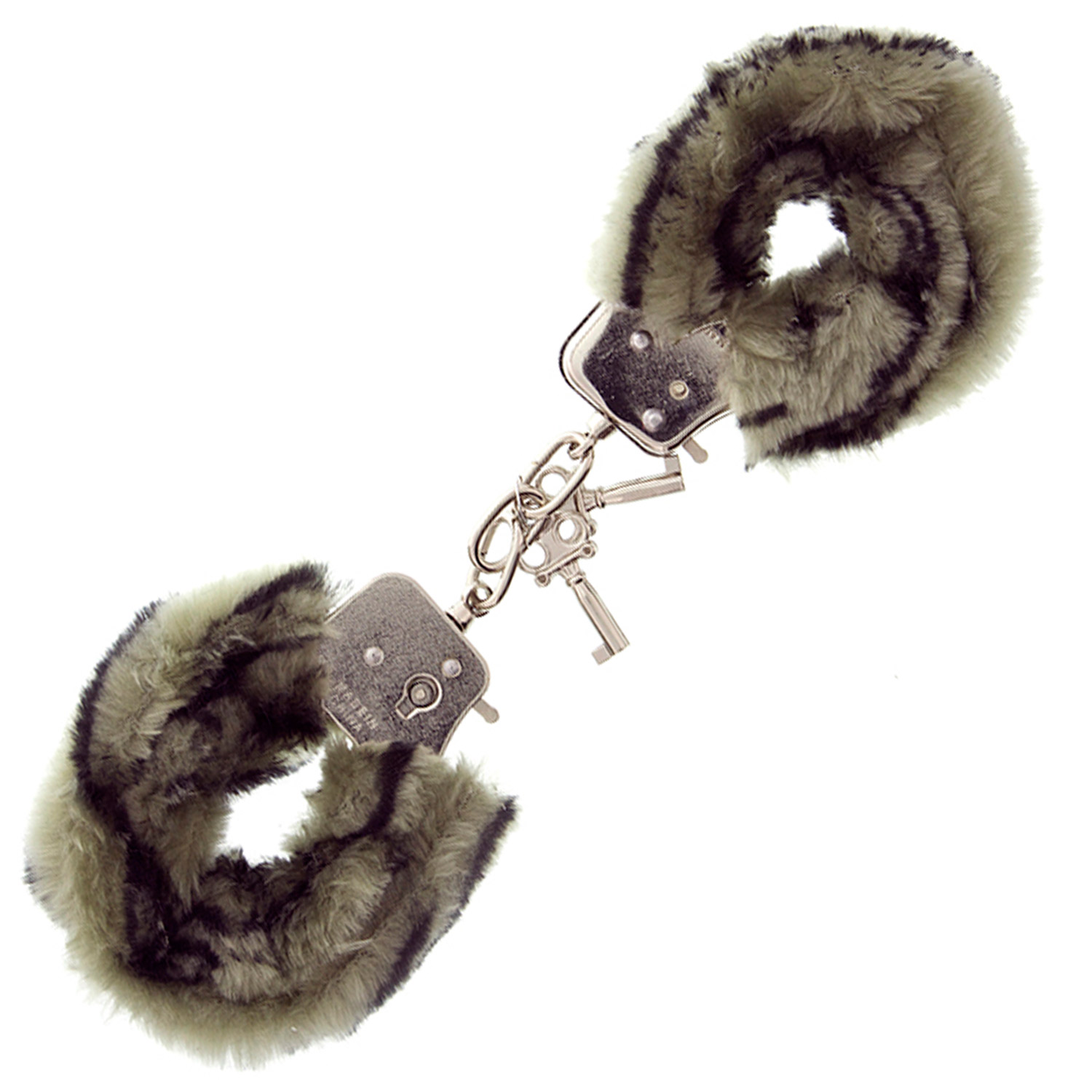 Furry Love Cuffs - Vit Furry Love Cuffs - Vit