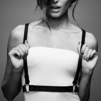 Bijoux Indiscrets Maze X Harness Black