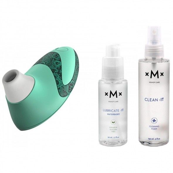 Womanizer Pro w500 Mint - lyxpaket - känd från tv (Svt) -