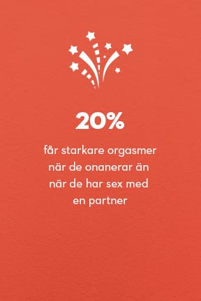 Fun fact om onani: 20% får starkare orgasmer när de onanerar än när de har sex med en partner