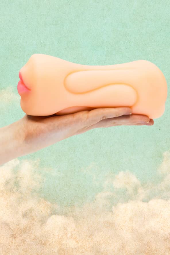 Flashsale på mouth and vagina stroker